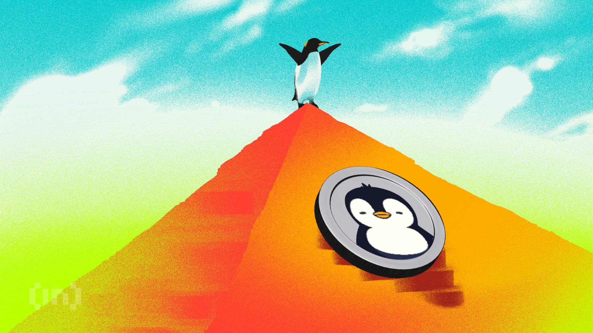 عملة PENGU تقترب من أعلى مستوى لها في ثلاثة أشهر عند $0.019