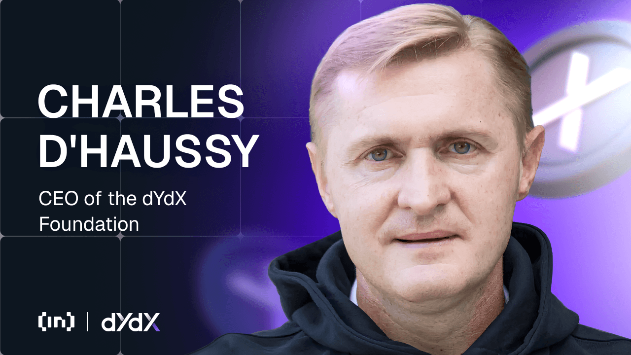 الرئيس التنفيذي لمؤسسة dYdX تشارلز د’هوسي حول عمليات إعادة الشراء، والتخزين، ونمو النظام البيئي