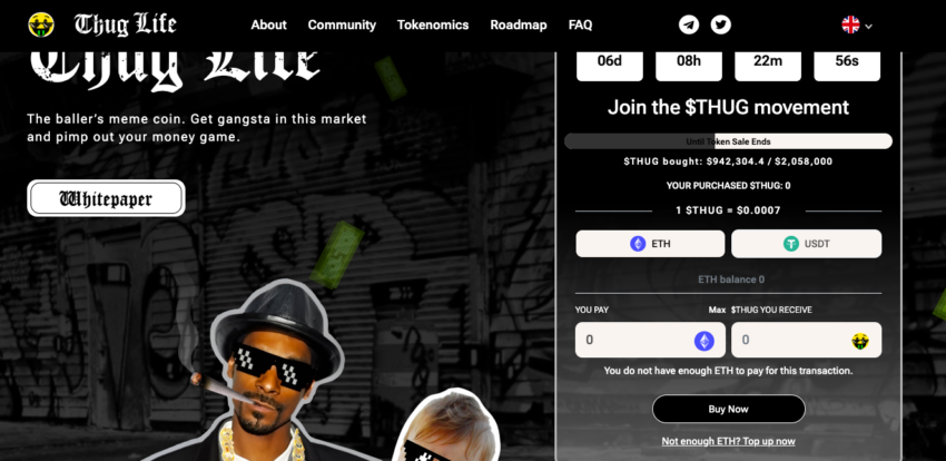عملة Thug Life Token