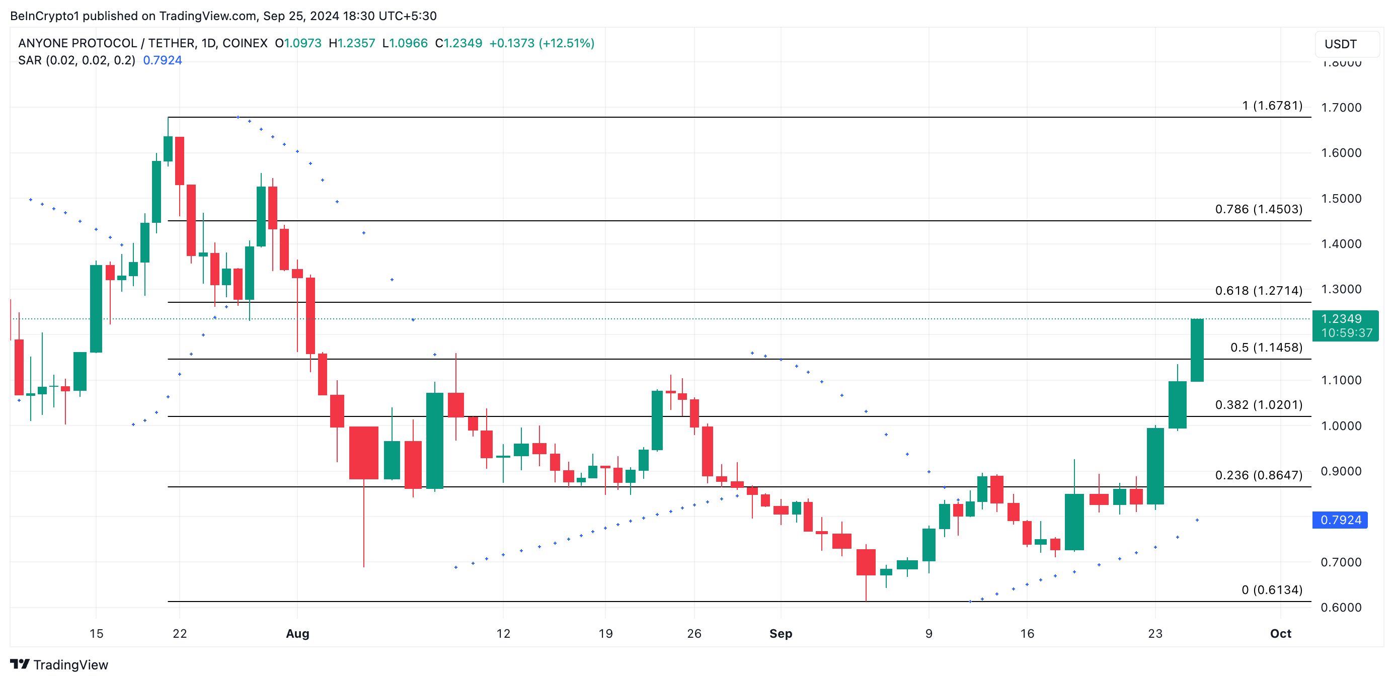 توقعات سعر anyone