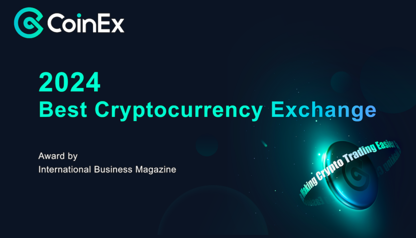 CoinEx تفوز بجائزة “أفضل منصة عملات مشفرة لعام 2024”