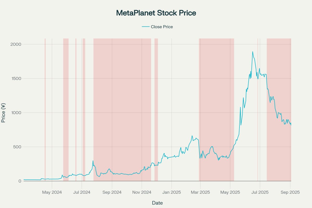 سعر سهم ميتابلانيت. المصدر: مارك موس